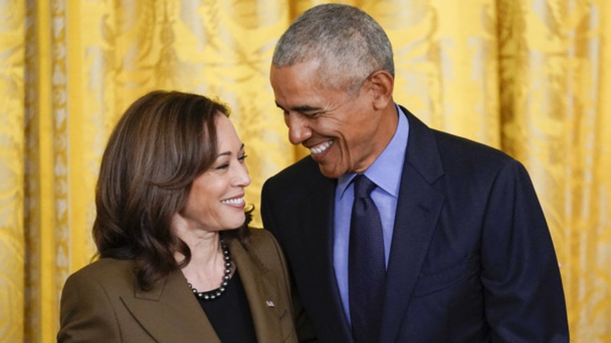 Barack Obama’dan Kamala Harris’e destek